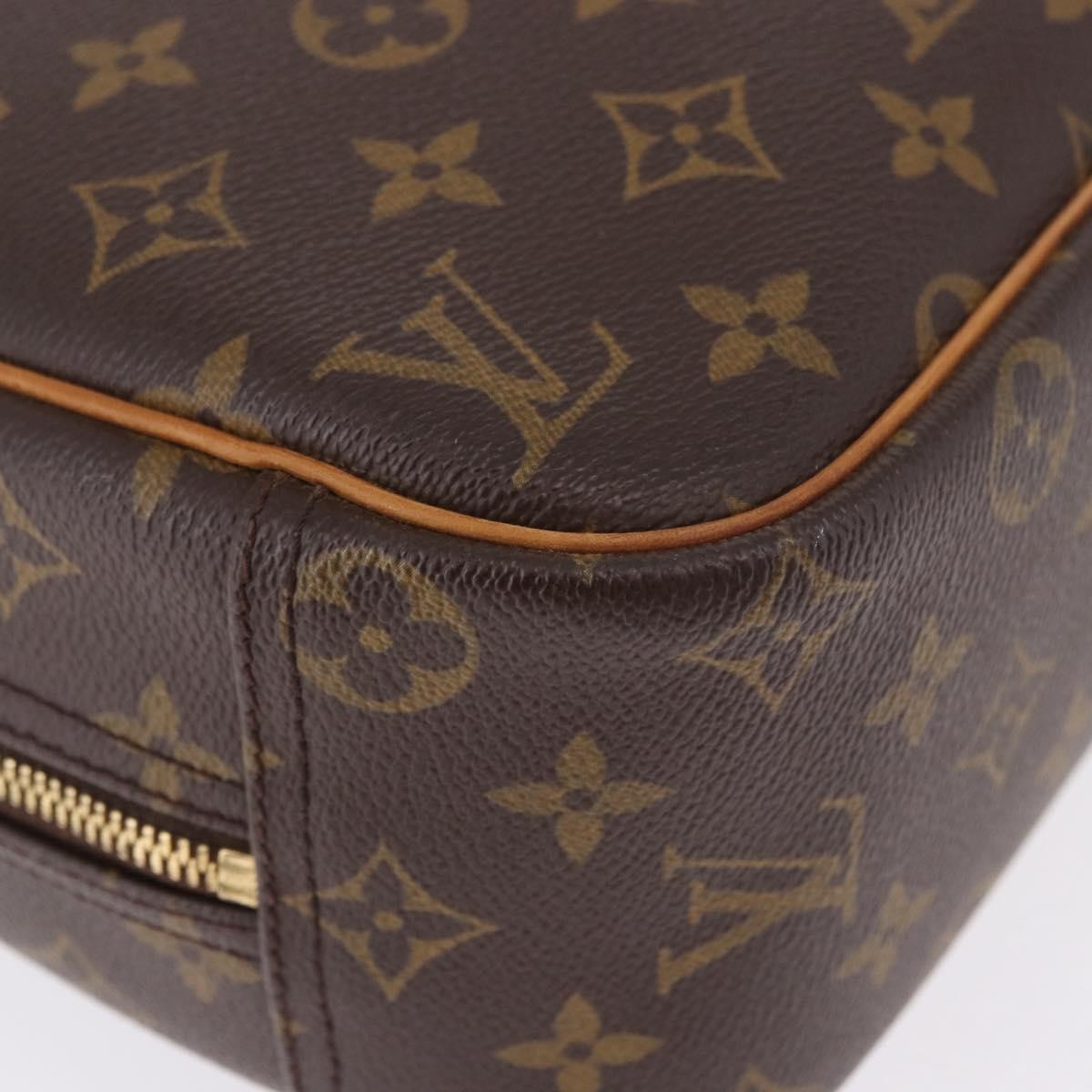Louis Vuitton Trouville Monogram Canvas Brown Canvas Handbag (Pre-Owned)