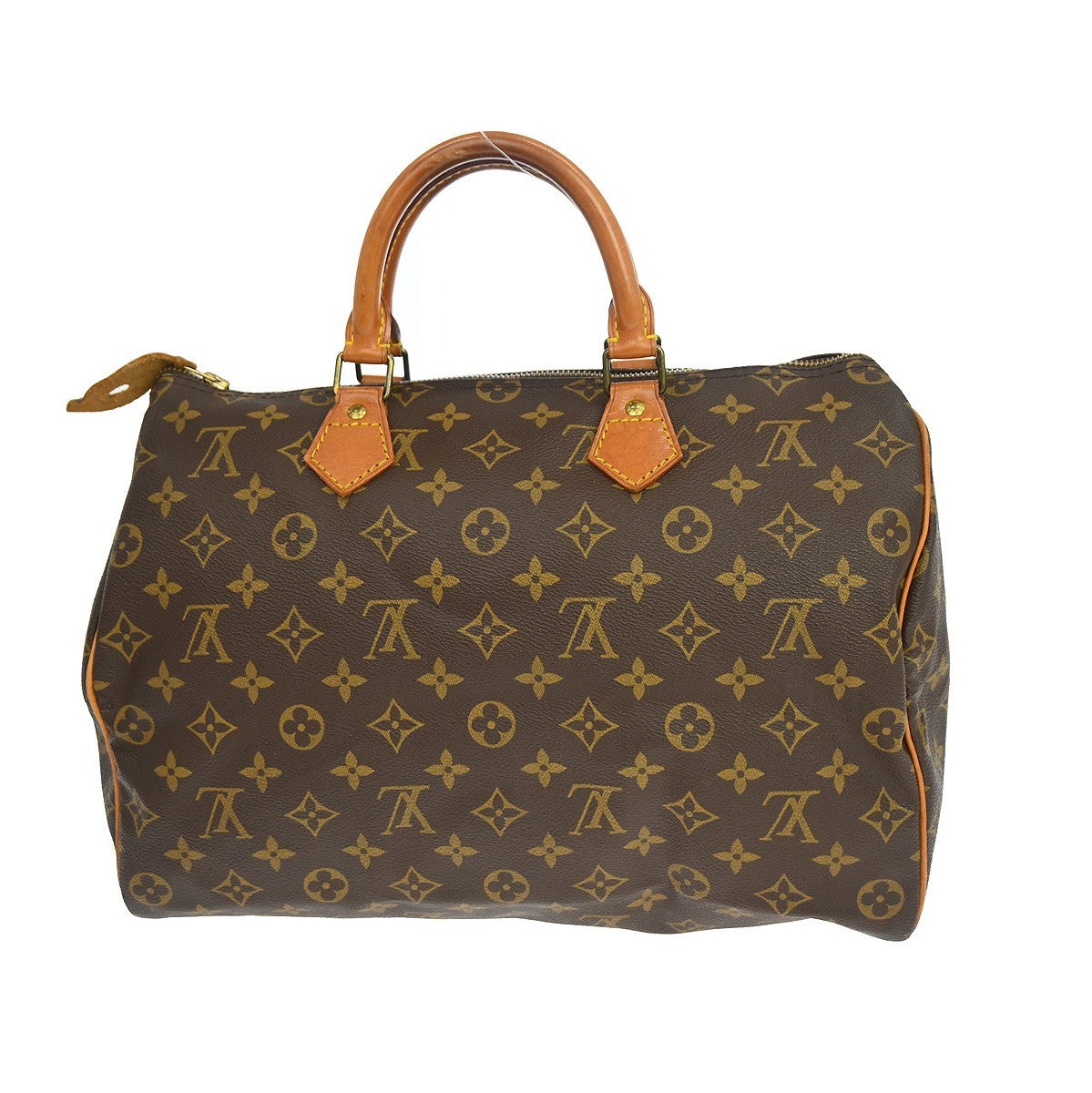 Louis Vuitton Speedy Monogram Canvas Brown Canvas Handbag (Pre-Owned)