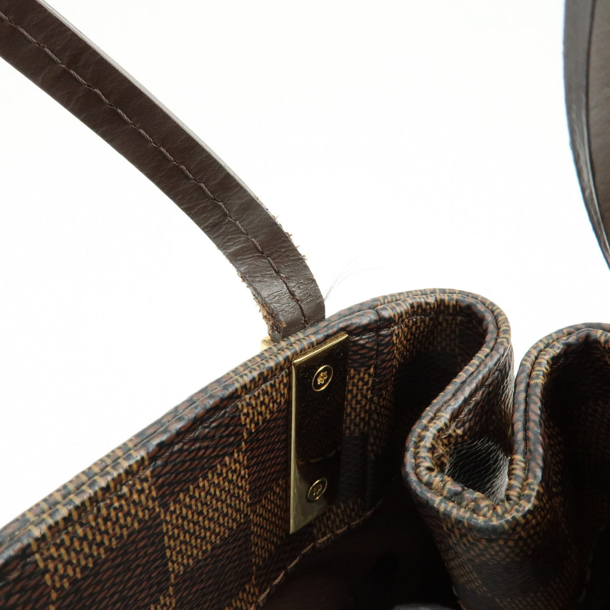 Louis Vuitton Marylebone Damier Brown Canvas Handbag (Pre-Owned)