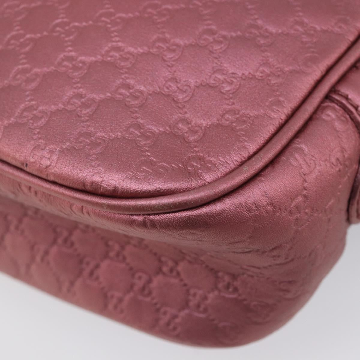 Gucci Sunshine Disco Microguccissima Leather Pink Leather Crossbody Bag Bag (Pre-Owned)