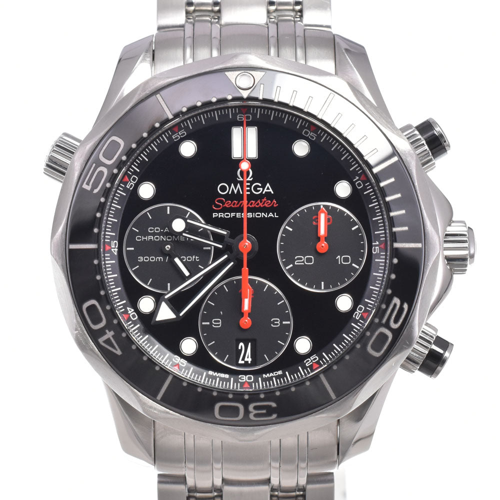 Omega Seamaster Diver 300M Chronometer Chronograph Automatic Stainless Steel Watch (Pre-Owned)