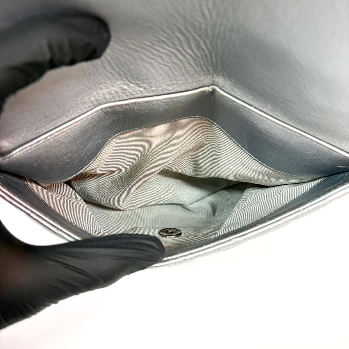 Chanel Backpack In Seoul Metallic Lambskin Metallic Leather Backpack Bag (Pre-Owned)