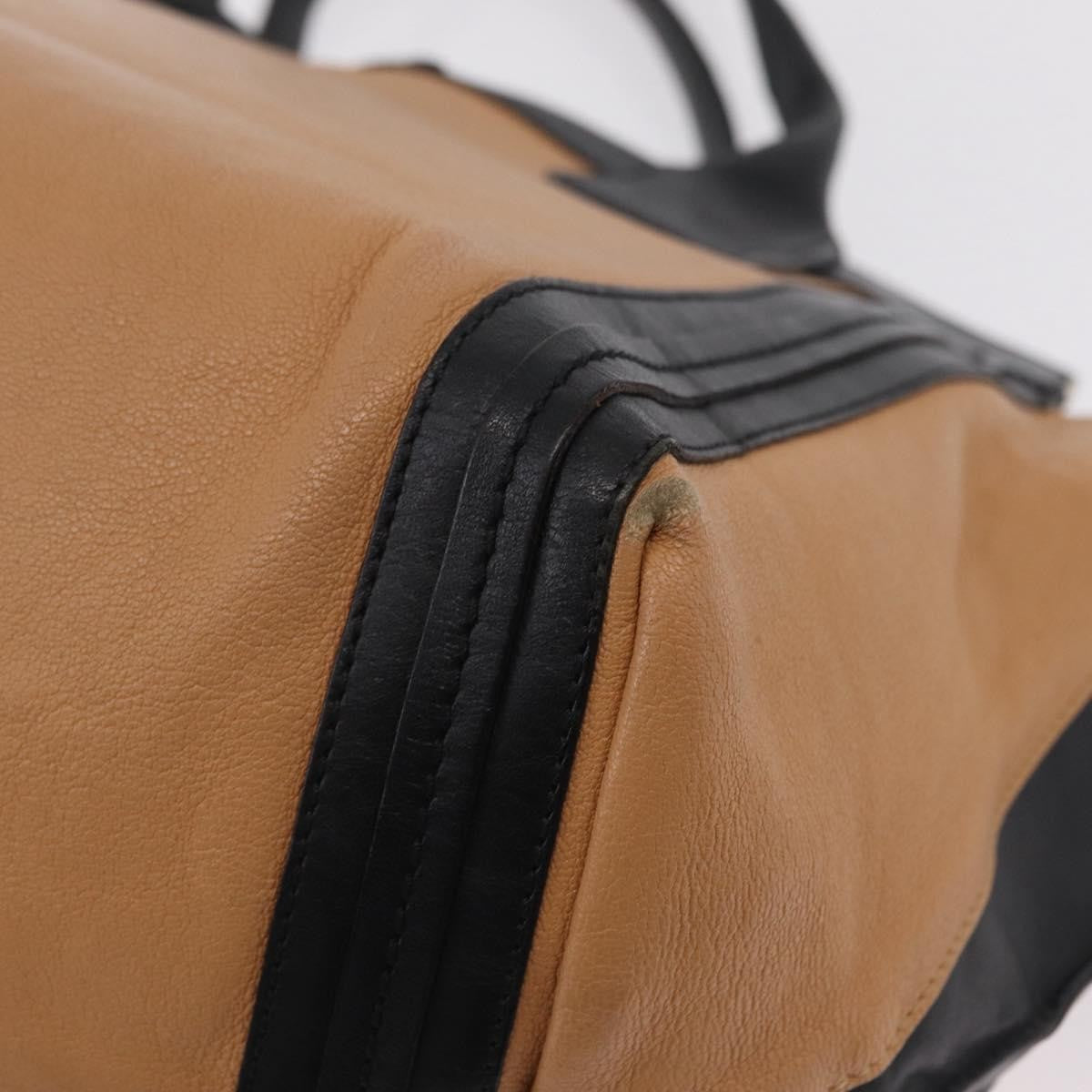 Chloe Alison East West Leather Beige Leather Tote Bag Bag (Pre-Owned)