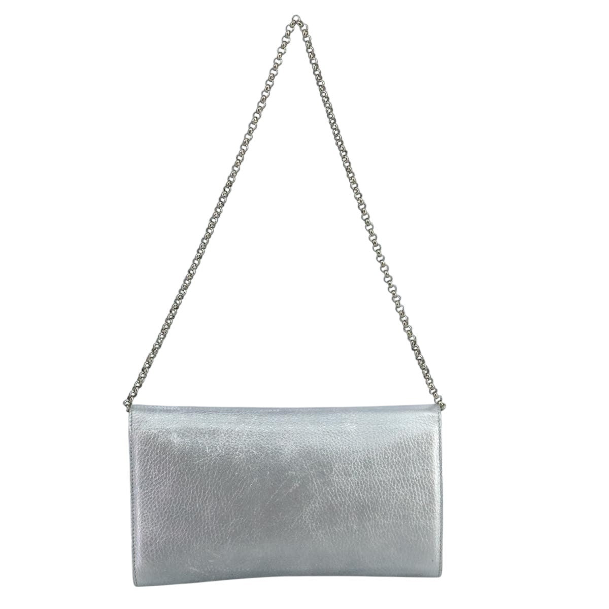 Tiffany & Co. Vintage Leather Silver Leather Shoulder Bag Bag (Pre-Owned)
