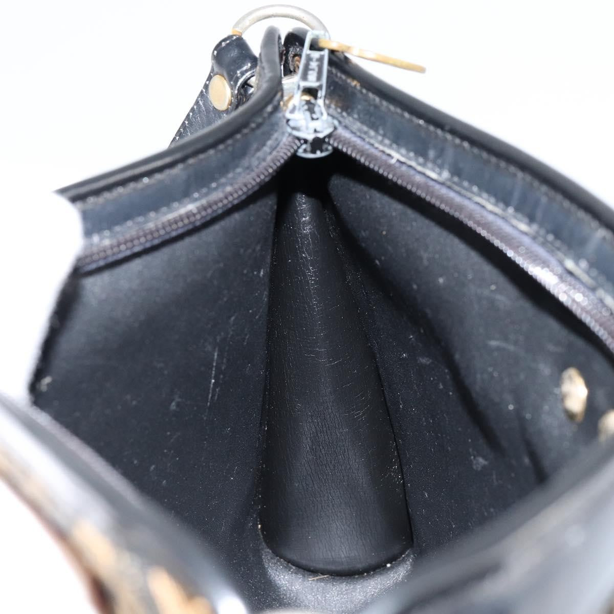 Christian Dior Vintage Trotter Canvas Navy Canvas Shoulder Bag Bag (Pre-Owned)