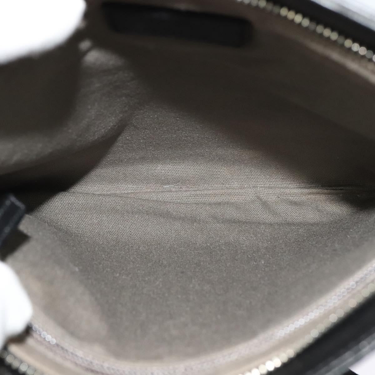 Salvatore Ferragamo Vintage Leather Black Leather Shoulder Bag Bag (Pre-Owned)