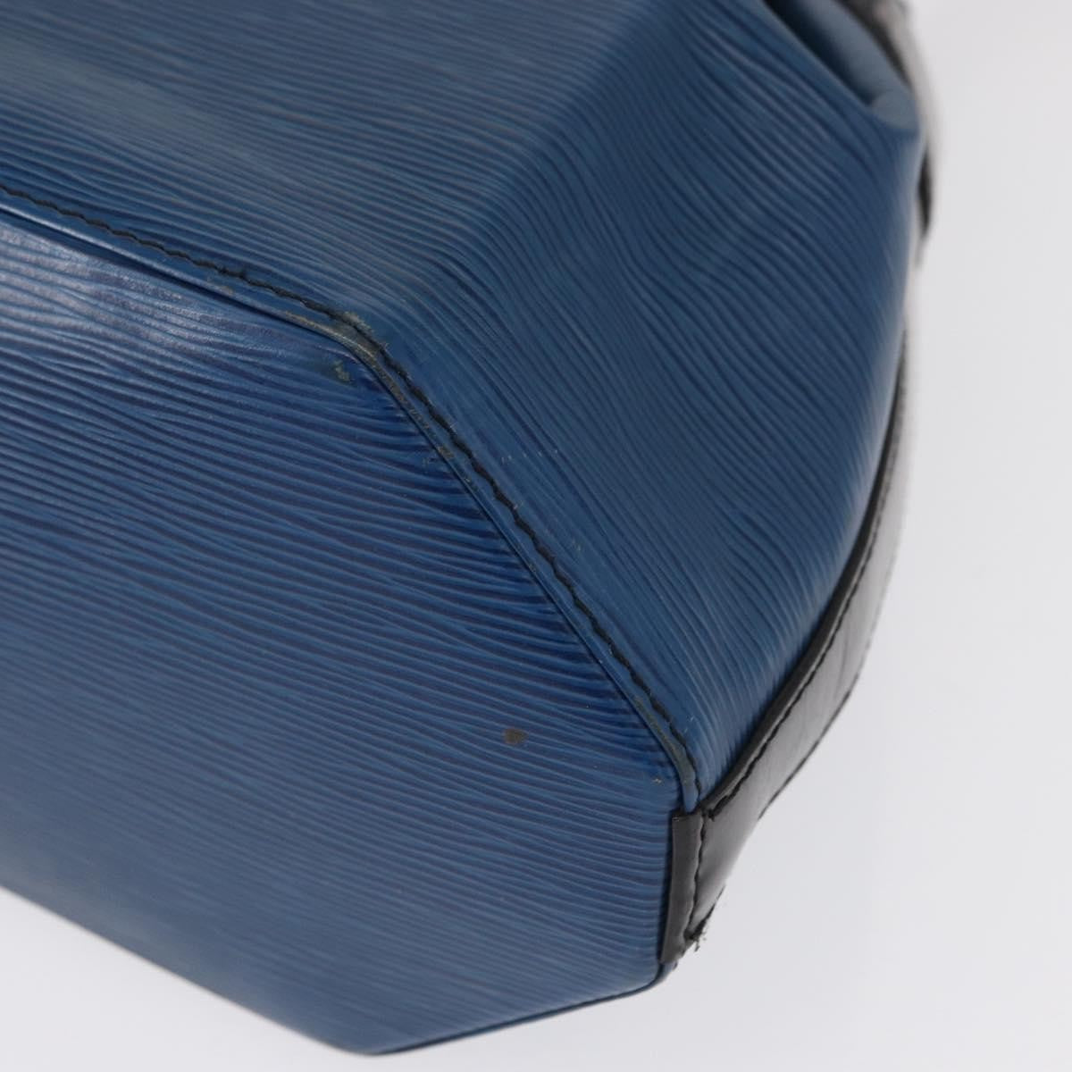 Louis Vuitton Vintage Sac D'epaule Epi Leather Blue Leather Shoulder Bag Bag (Pre-Owned)