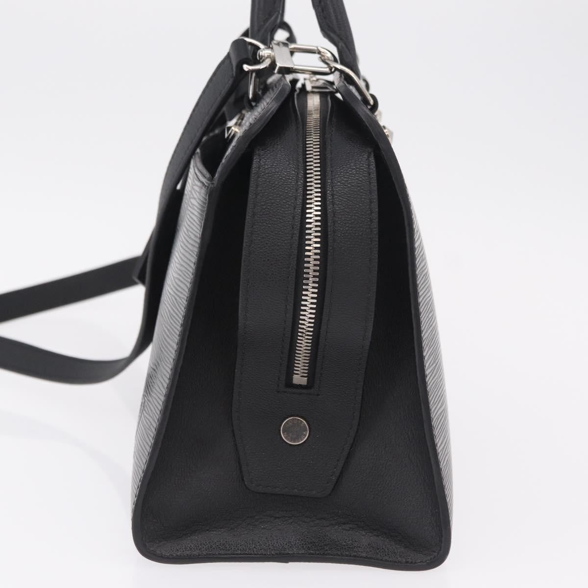 Louis Vuitton Vaneau Epi Leather Black Leather Handbag (Pre-Owned)