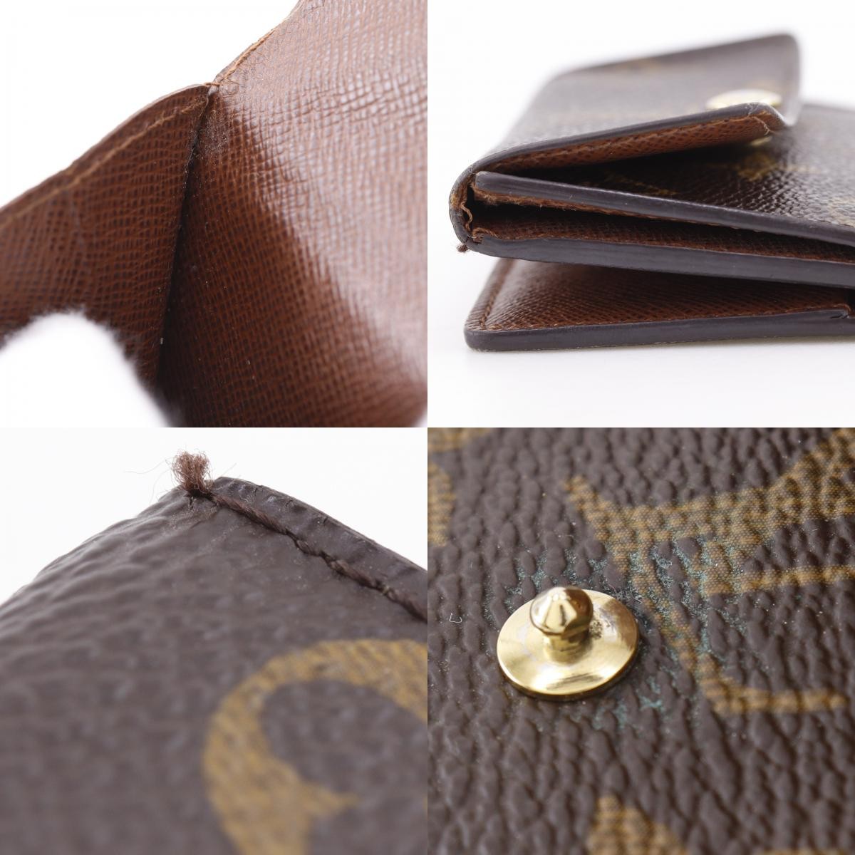 Louis Vuitton Ludlow Monogram Canvas Brown Canvas Wallets Accessory (Pre-Owned)