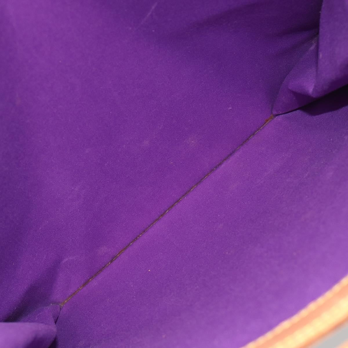Louis Vuitton Stanton Monogram Vernis Purple Patent_Leather Tote Bag Bag (Pre-Owned)