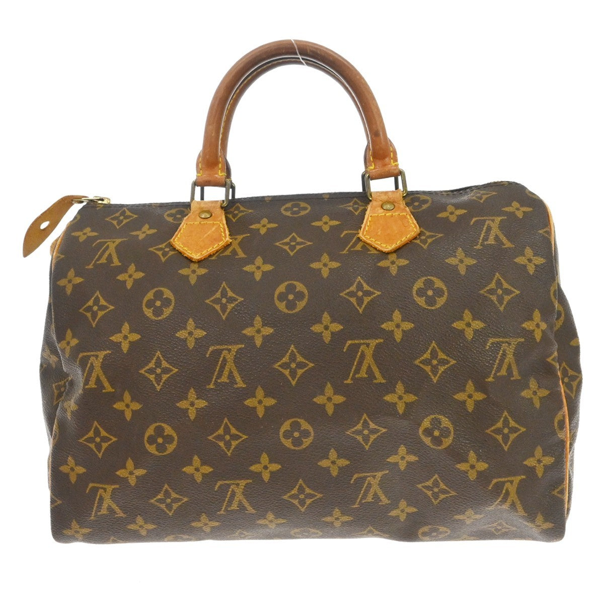 Louis Vuitton Speedy Monogram Canvas Brown Canvas Handbag (Pre-Owned)