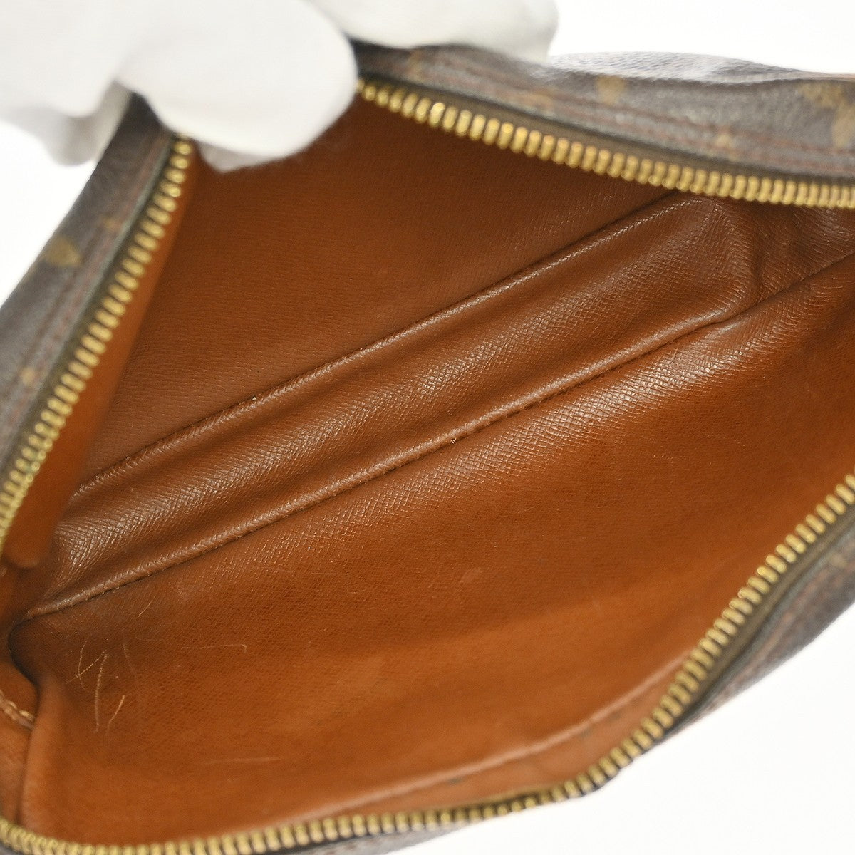 Louis Vuitton Pochette Marly Bandouliere Monogram Canvas Brown Canvas Shoulder Bag Bag (Pre-Owned)
