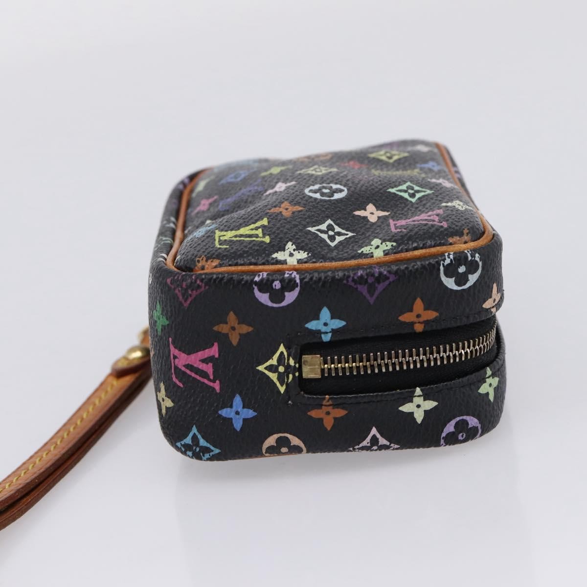 Louis Vuitton Wapity Trousse Monogram Multicolor Black Canvas Clutche & Pouche Bag (Pre-Owned)
