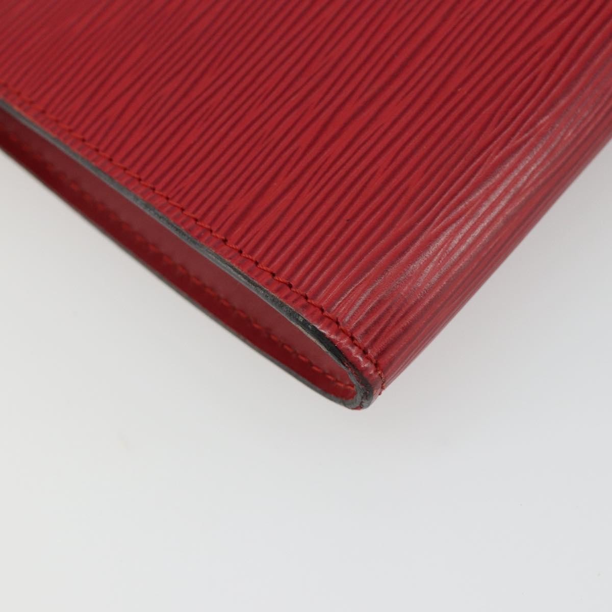 Louis Vuitton Pochette Accessoires Epi Red Leather Clutche & Pouche Bag (Pre-Owned)