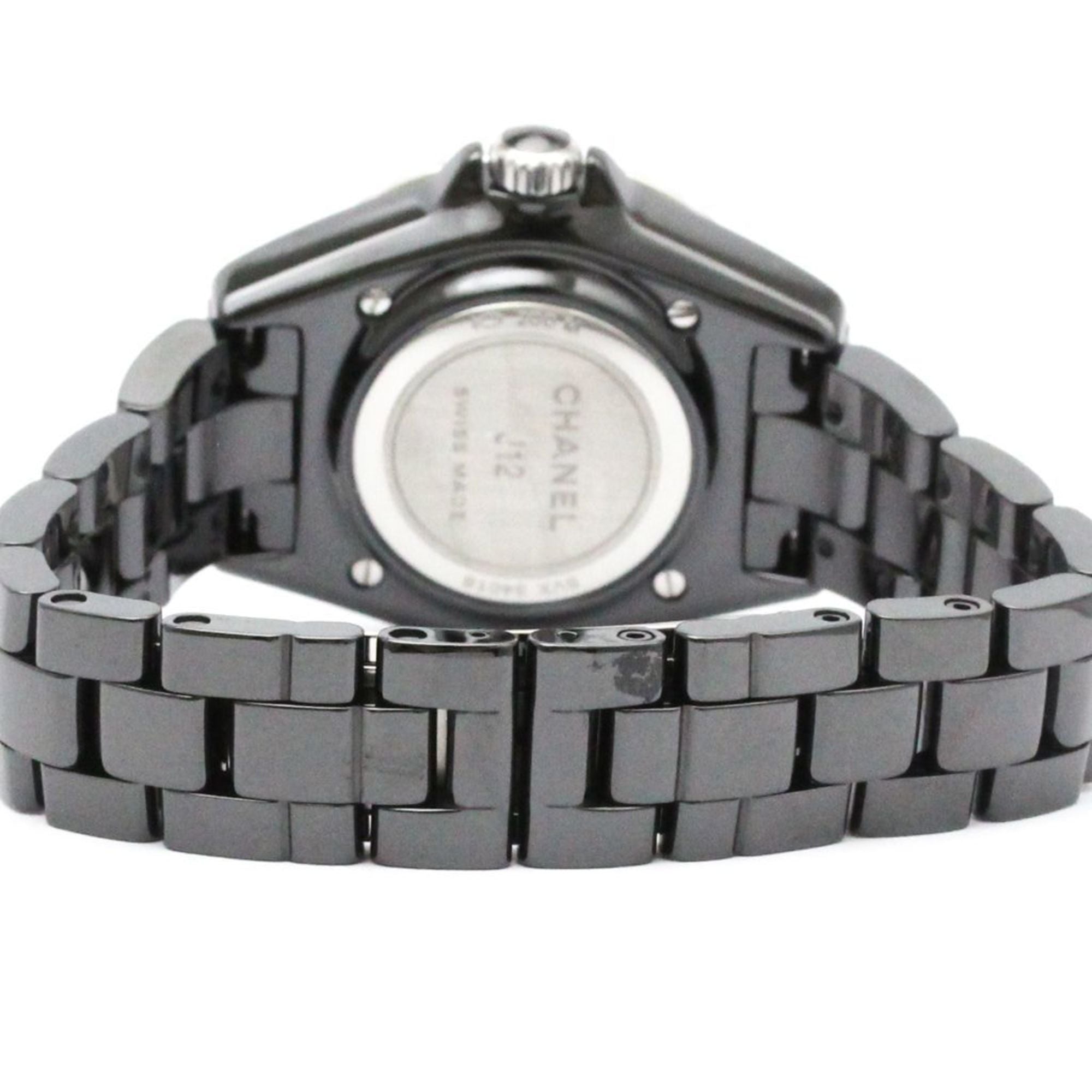 Chanel J12 Quartz Ceramic And Stainless Steel Watch (Pre-Owned)