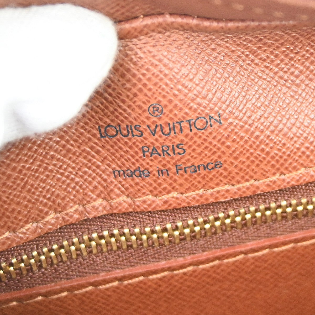 Louis Vuitton Nil Messenger Monogram Canvas Brown Canvas Handbag (Pre-Owned)