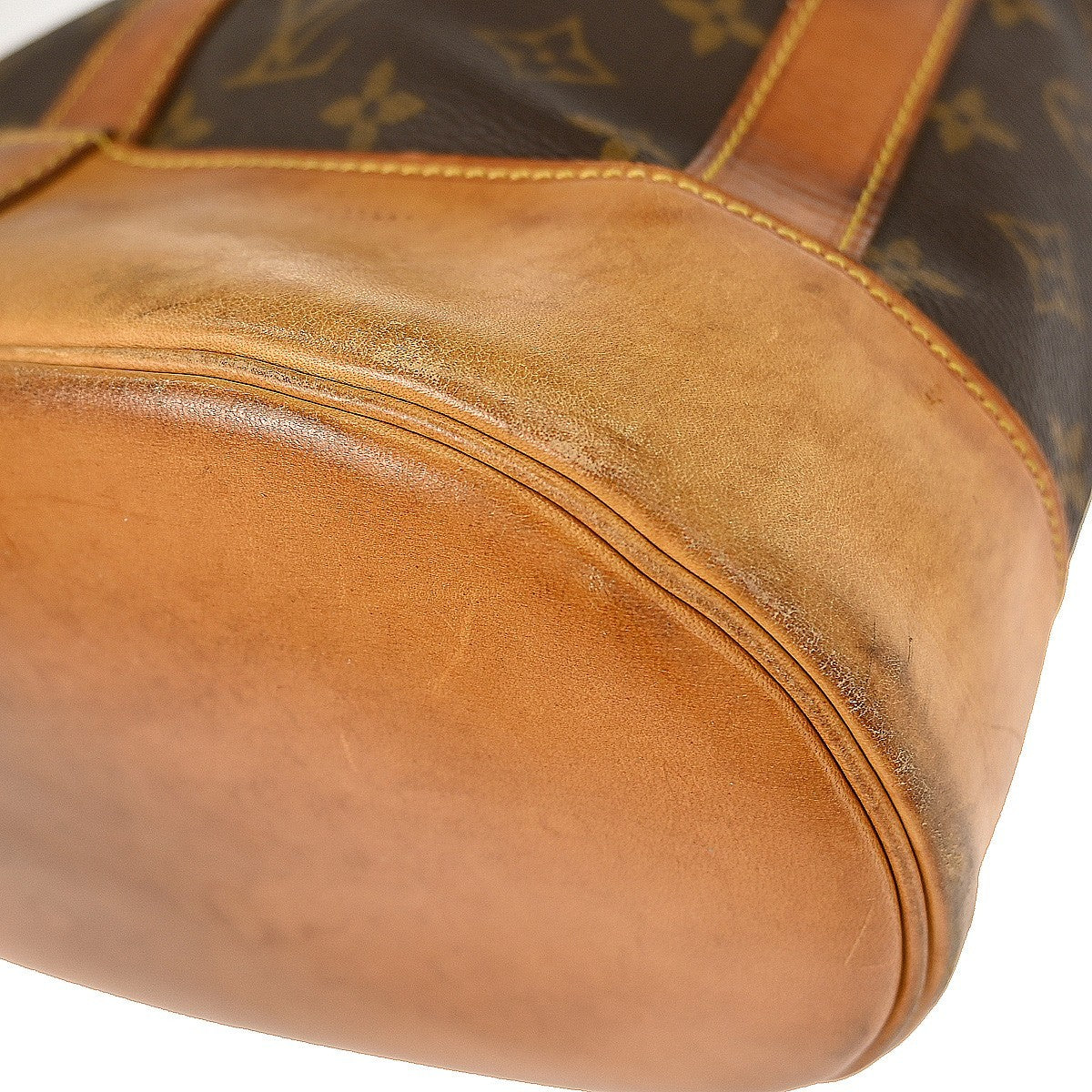 Louis Vuitton Randonnee Monogram Canvas Brown Canvas Backpack Bag (Pre-Owned)