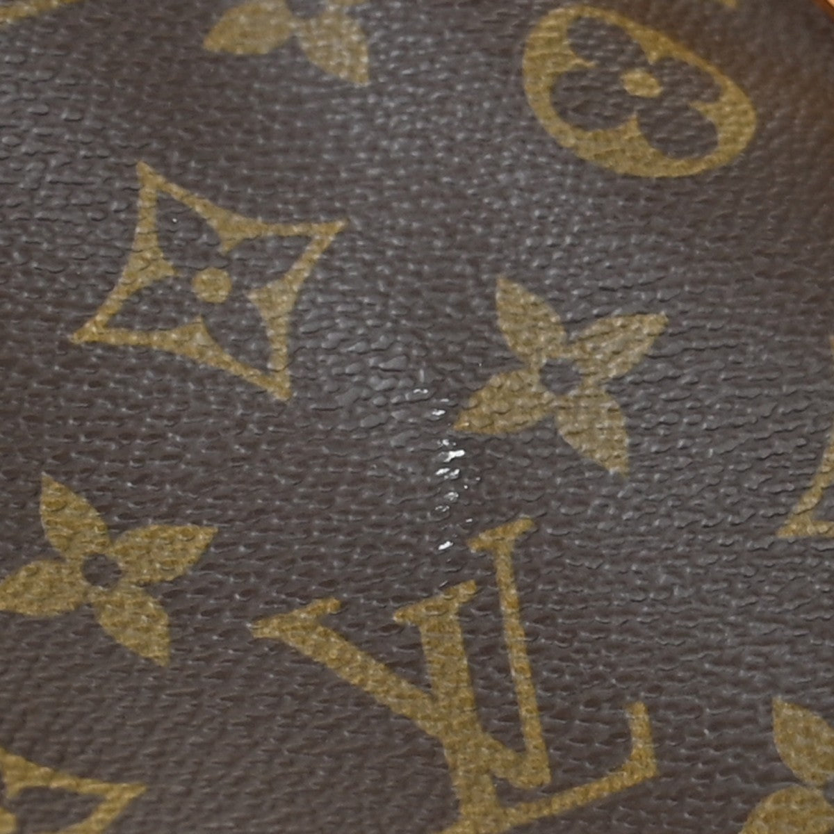 Louis Vuitton Keepall Bandouliere Monogram Canvas Brown Canvas Travel Bag Bag (Pre-Owned)