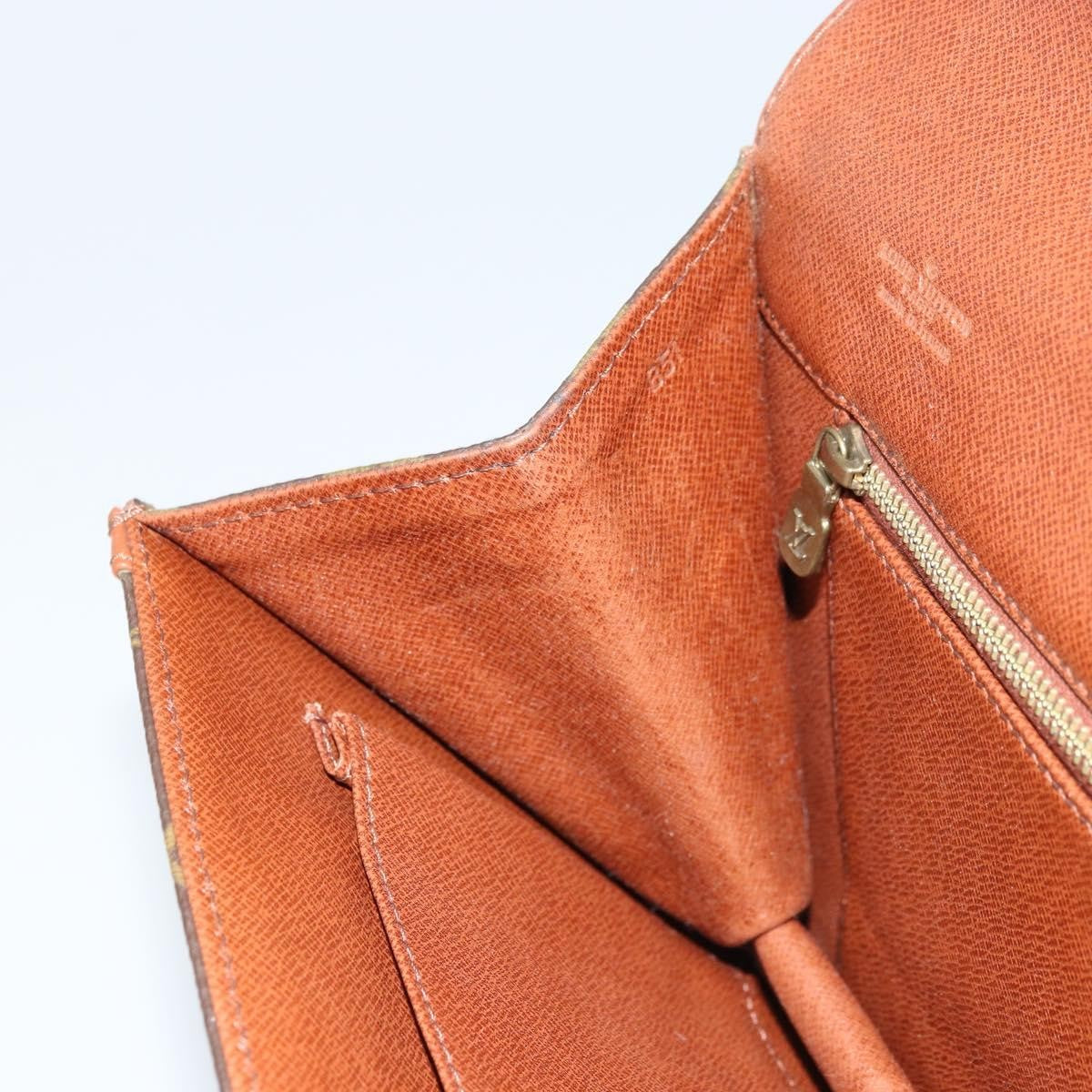 Louis Vuitton Dame Pochette Monogram Canvas Brown Canvas Clutche & Pouche Bag (Pre-Owned)