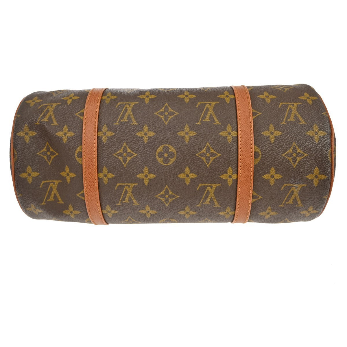 Louis Vuitton Papillon Monogram Canvas Brown Canvas Handbag (Pre-Owned)