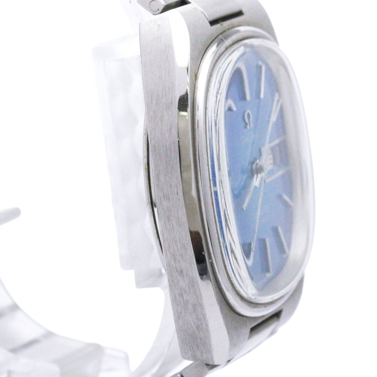Omega Seamaster Tv Day-Date Automatic Stainless Steel Watch (Pre-Owned)