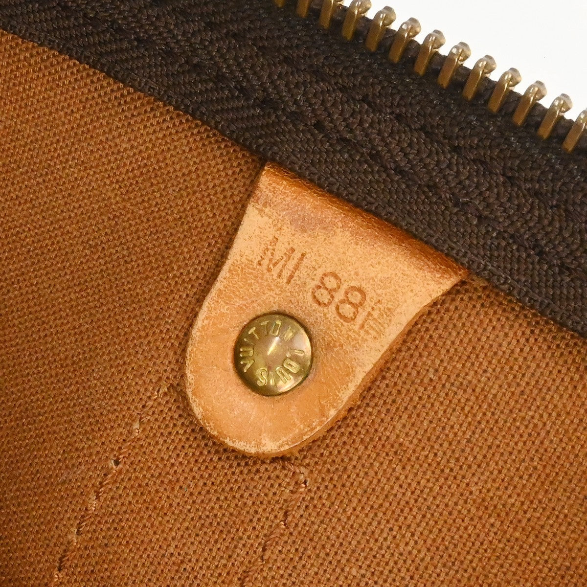 Louis Vuitton Keepall Monogram Canvas Brown Canvas Travel Bag Bag (Pre-Owned)