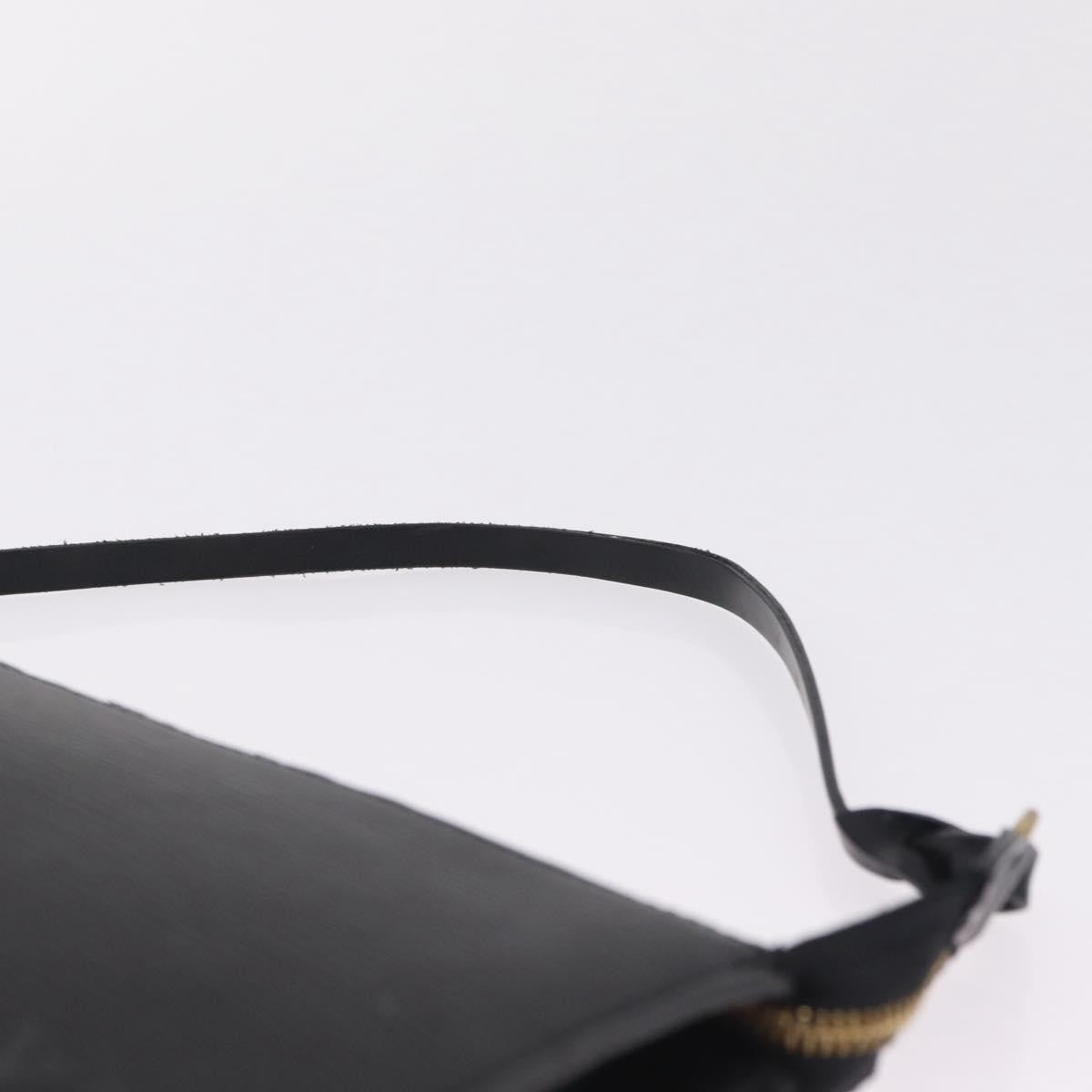 Louis Vuitton Pochette Accessoires Epi Leather Black Leather Clutche & Pouche Bag (Pre-Owned)