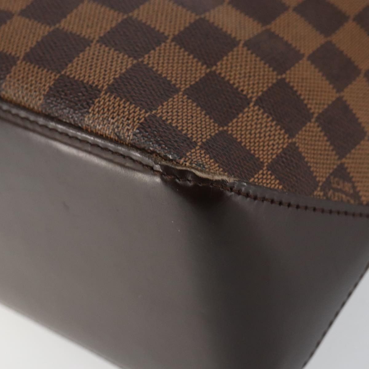 Louis Vuitton Cabas Piano Damier Brown Canvas Tote Bag Bag (Pre-Owned)