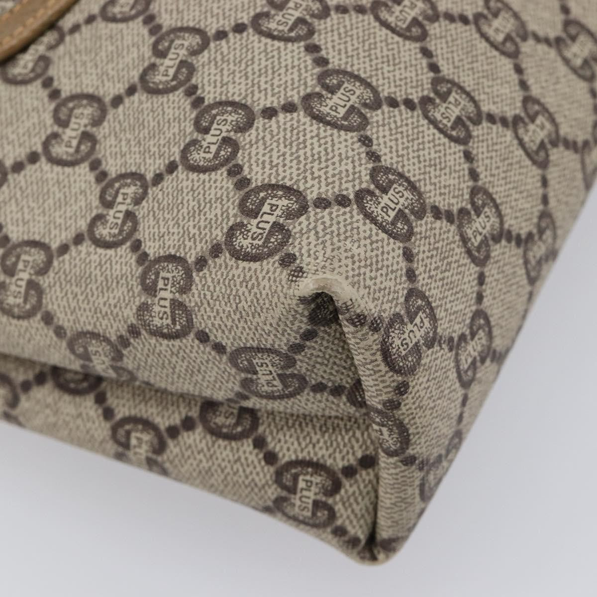 Gucci Ophidia Front Pocket Gg Coated Canvas Beige Canvas Briefcase Bag (Pre-Owned)