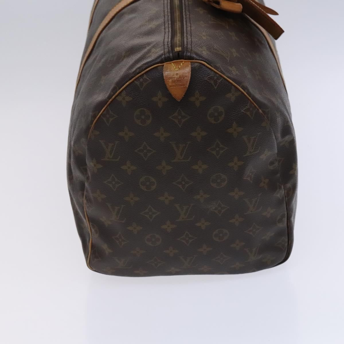 Louis Vuitton Keepall Monogram Canvas Brown Canvas Travel Bag Bag (Pre-Owned)