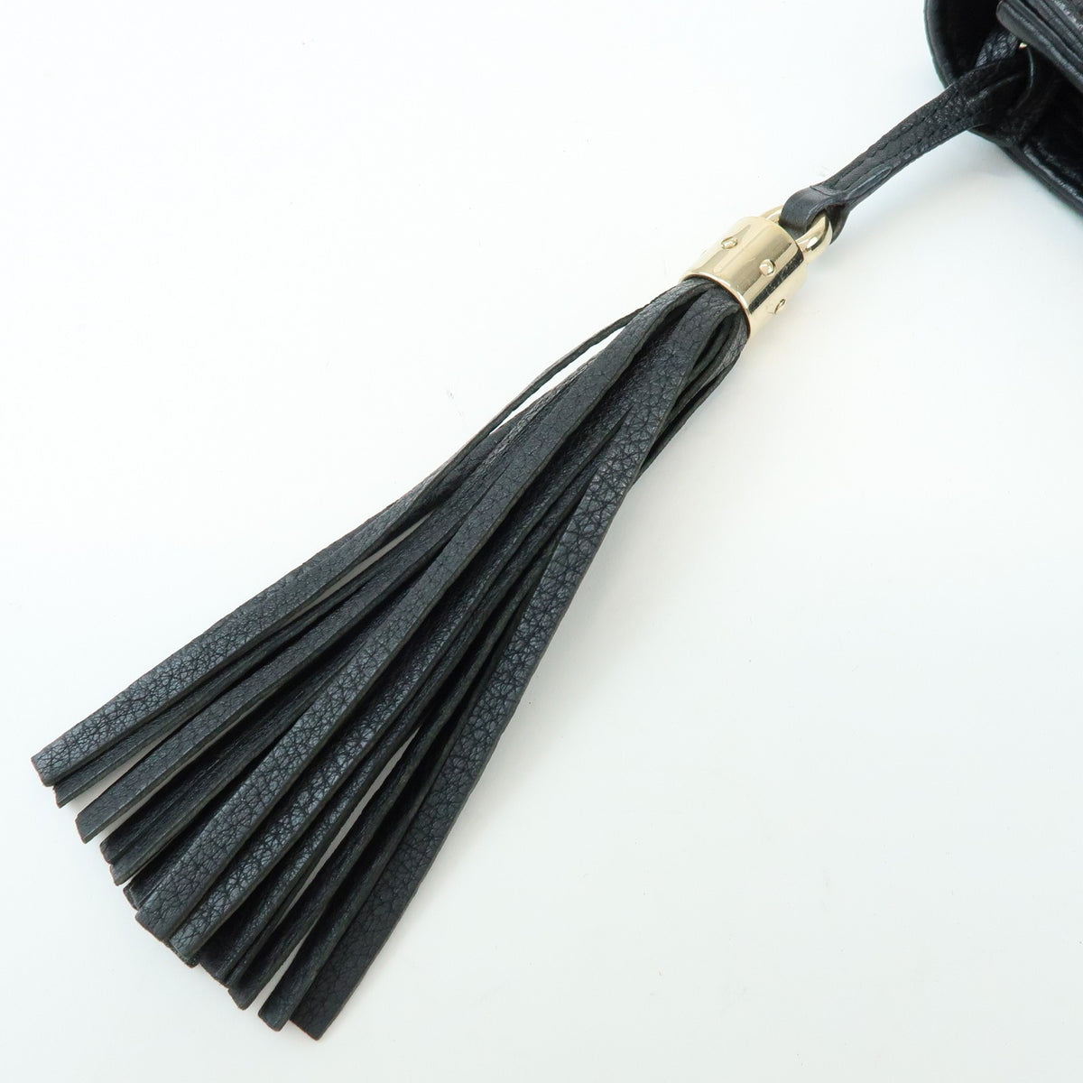 Gucci Soho Clutch Leather Black Leather Clutche & Pouche Bag (Pre-Owned)