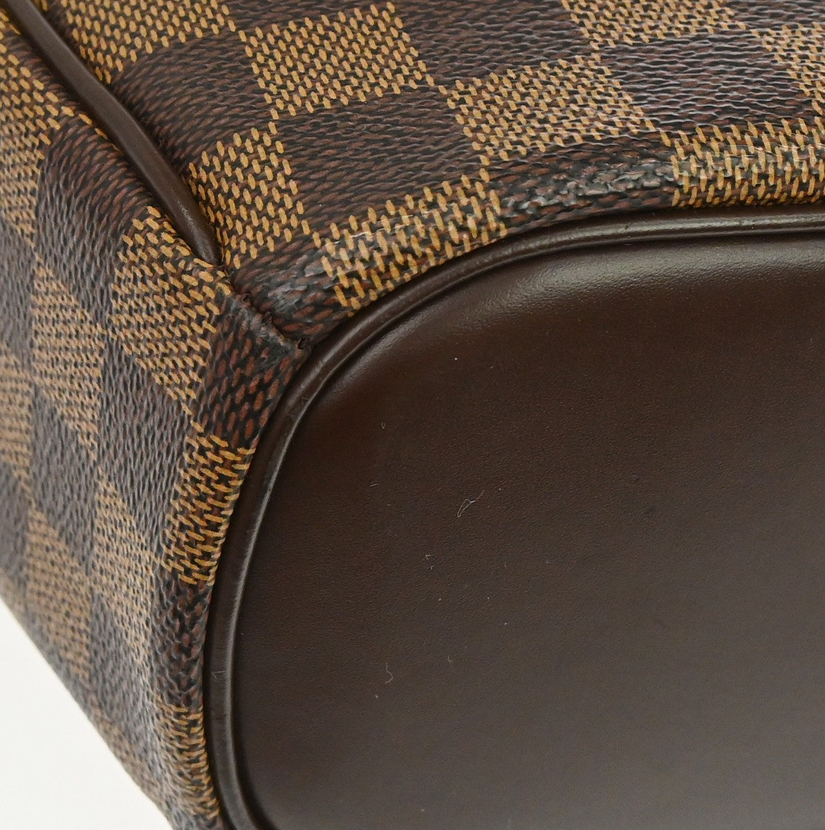 Louis Vuitton Sarria Damier Brown Canvas Handbag (Pre-Owned)