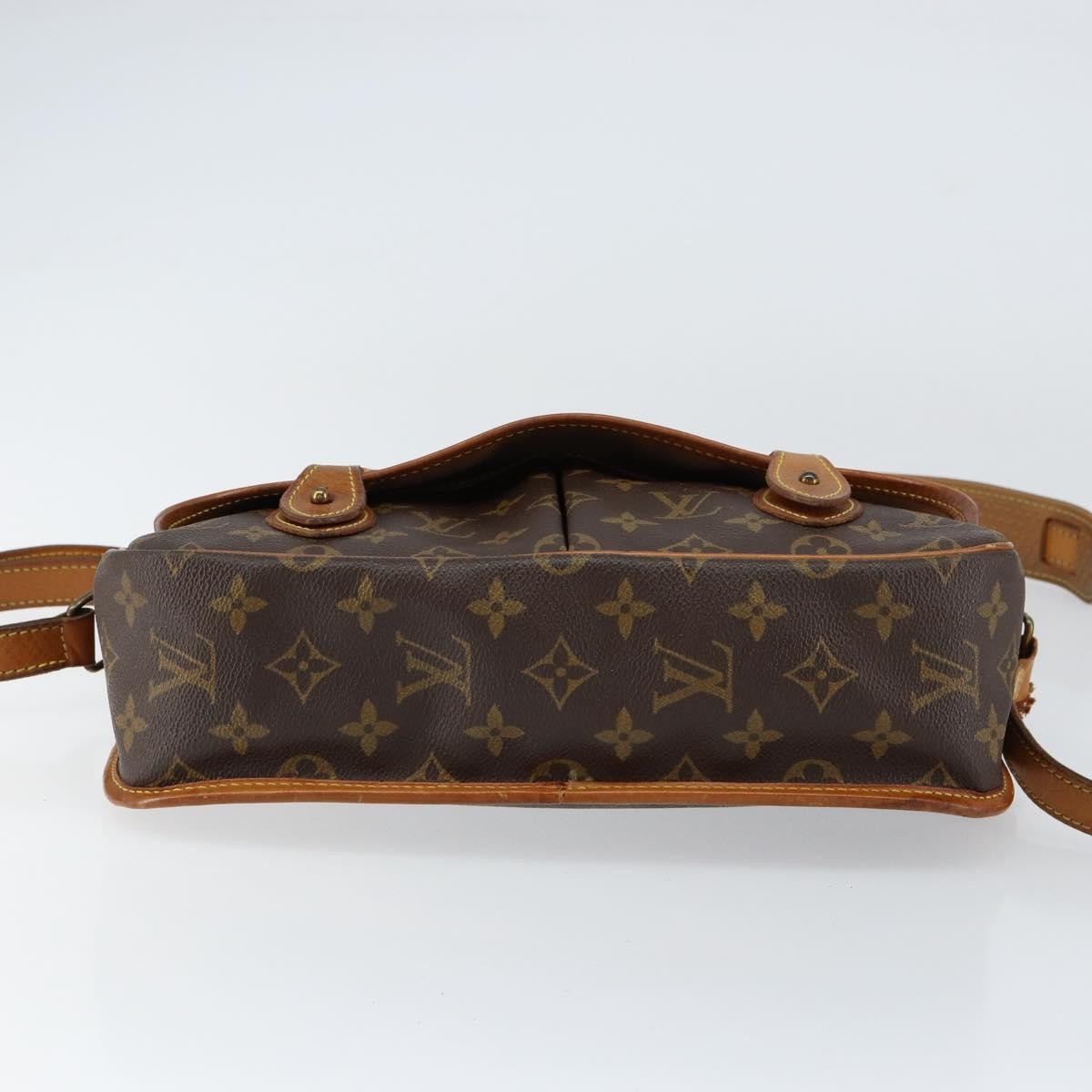 Louis Vuitton Sac Gibeciere Messenger Monogram Canvas Brown Canvas Shoulder Bag Bag (Pre-Owned)