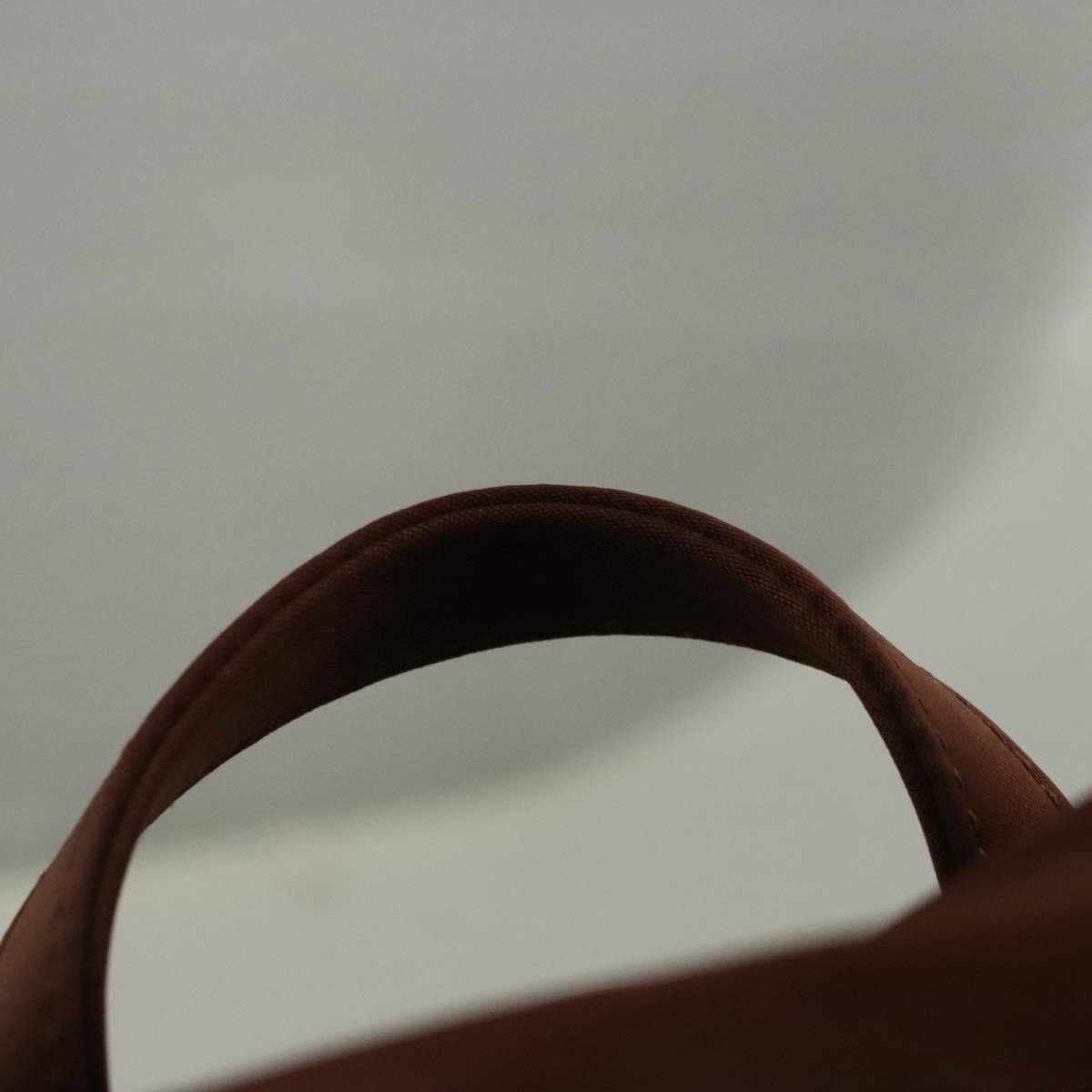 Balenciaga Vintage Nylon Brown Nylon Backpack Bag (Pre-Owned)