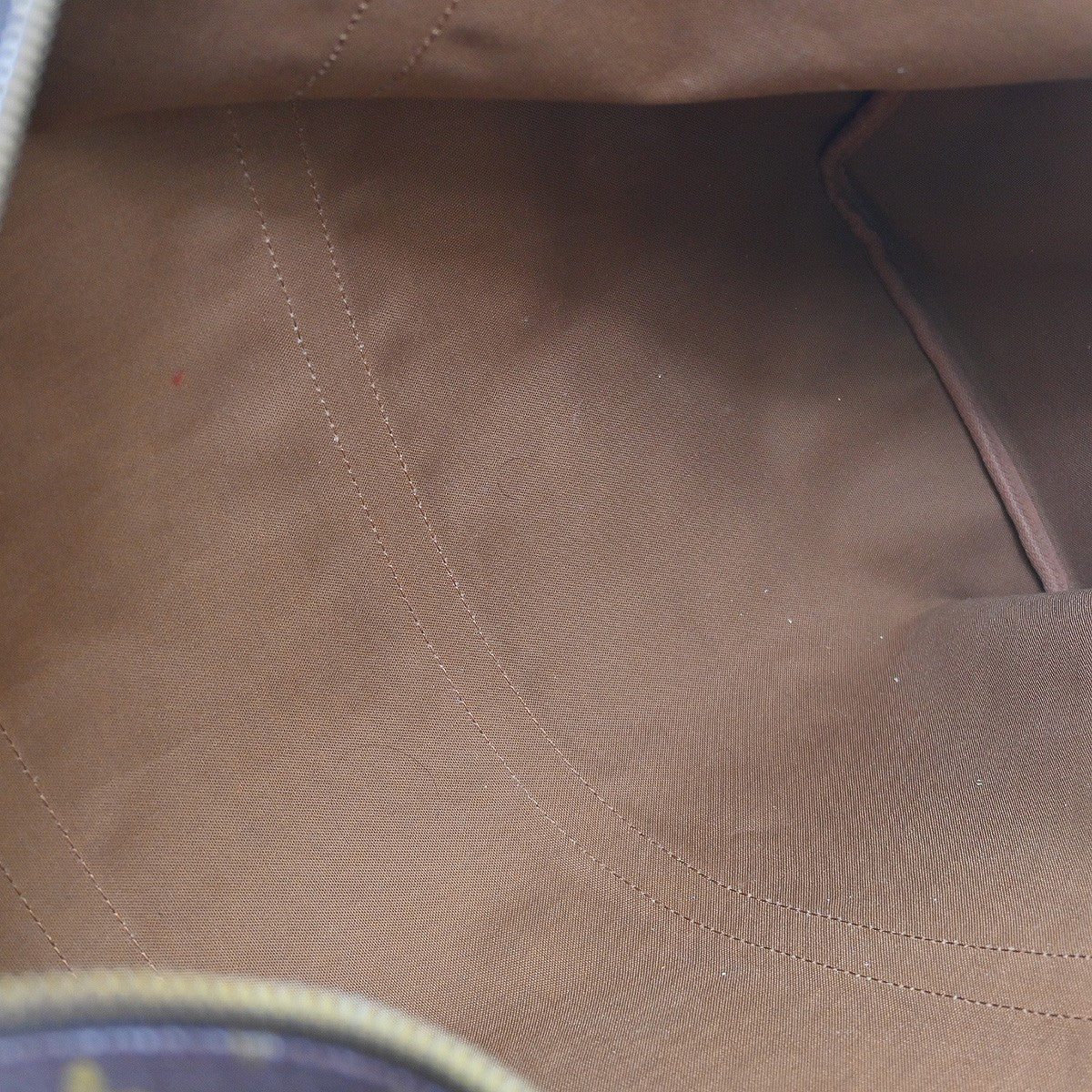 Louis Vuitton Keepall Monogram Canvas Brown Canvas Travel Bag Bag (Pre-Owned)