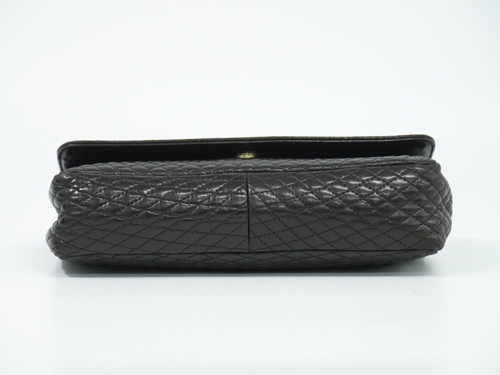 Bally Vintage Chain Quilted Leather Black Leather Shoulder Bag Bag (Pre-Owned)