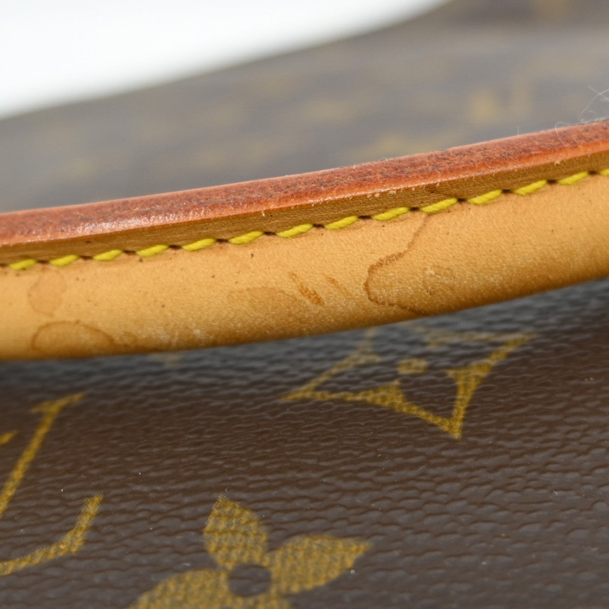 Louis Vuitton Looping Monogram Canvas Brown Canvas Handbag (Pre-Owned)