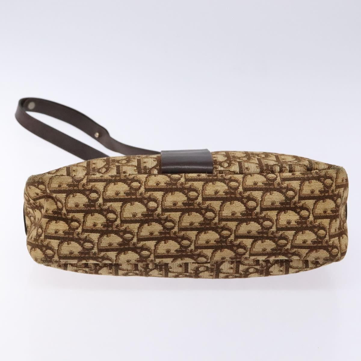 Christian Dior Vintage Trotter Canvas Brown Canvas Bag (Pre-Owned)