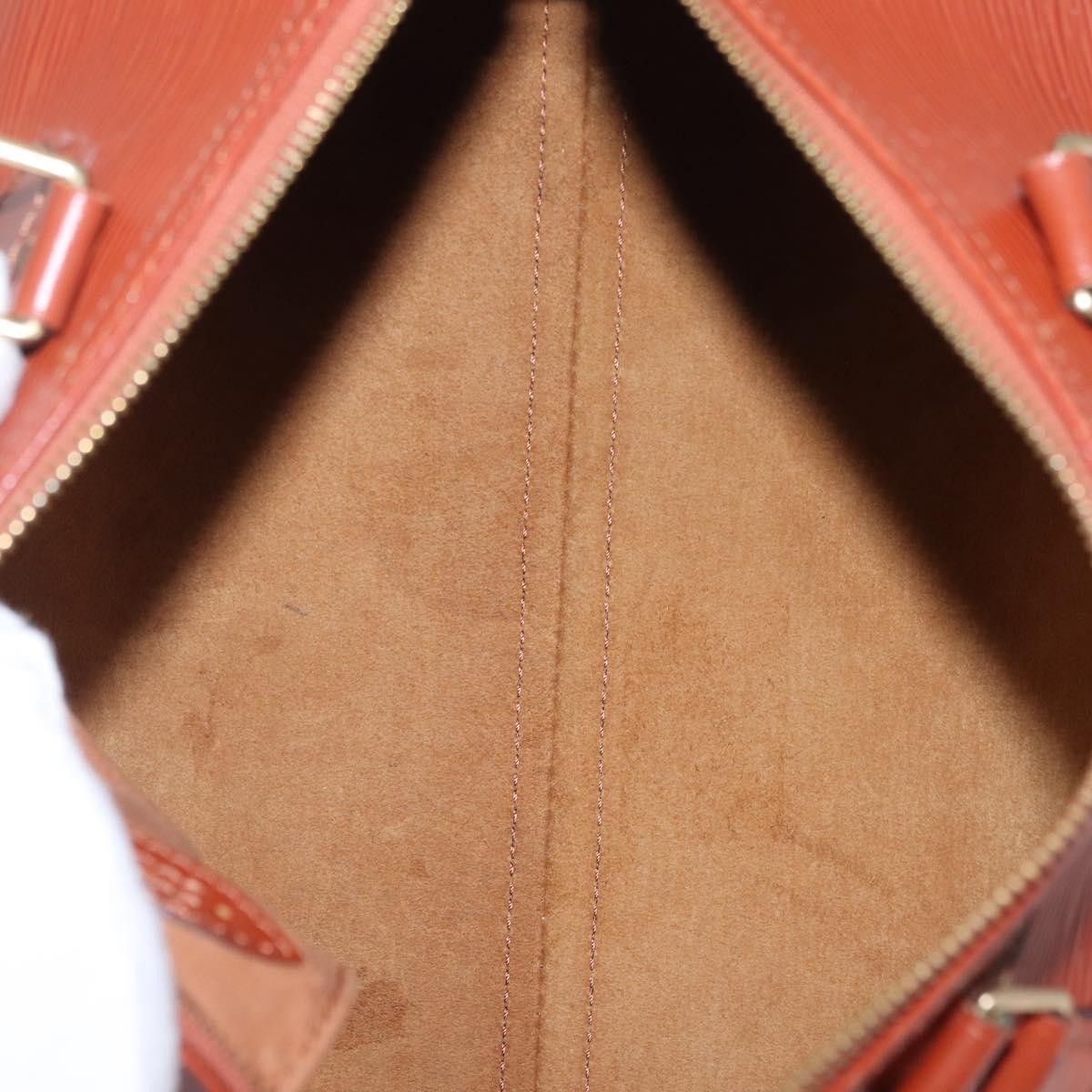 Louis Vuitton Speedy Epi Leather Brown Leather Handbag (Pre-Owned)