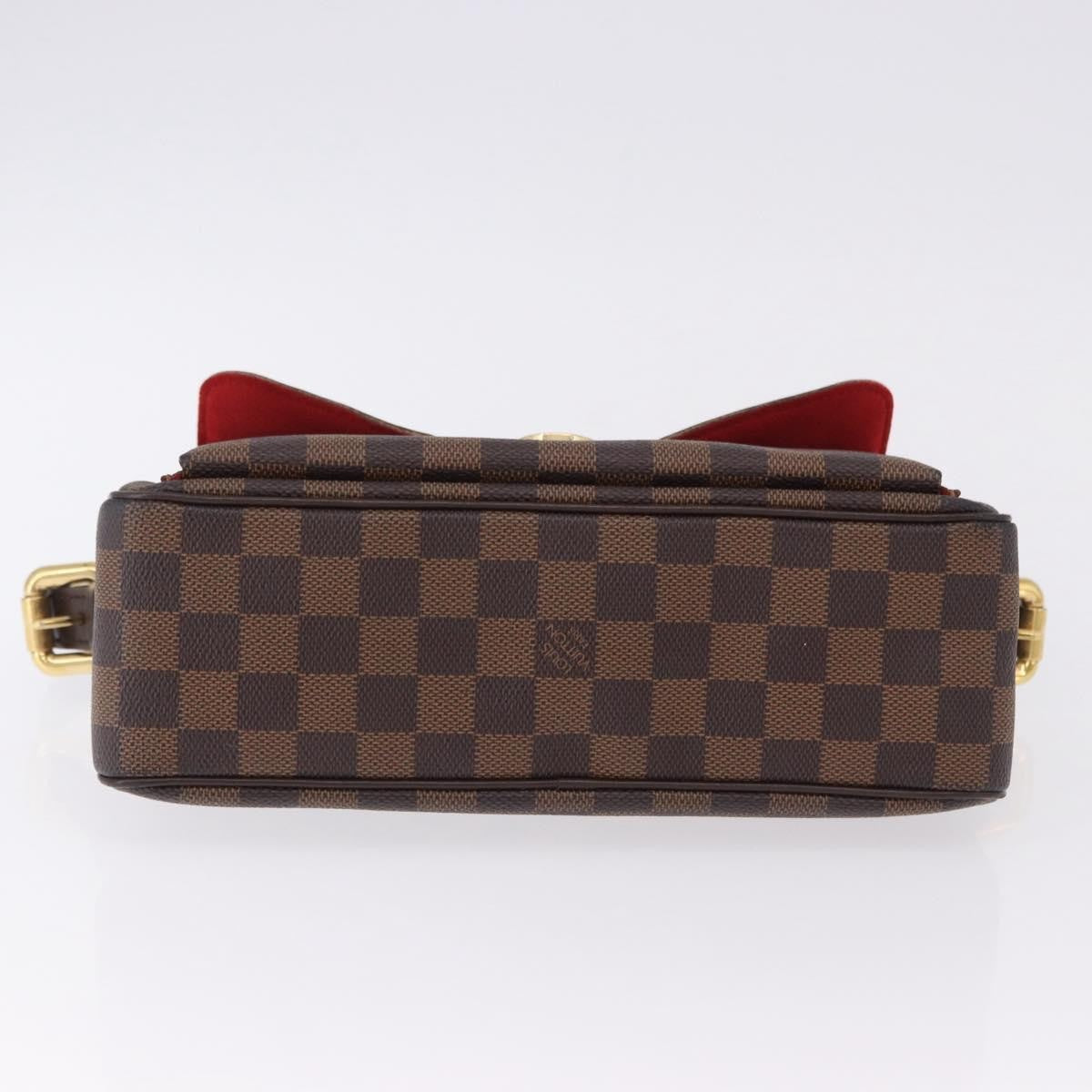 Louis Vuitton Ravello Damier Ebene Brown Canvas Shoulder Bag Bag (Pre-Owned)