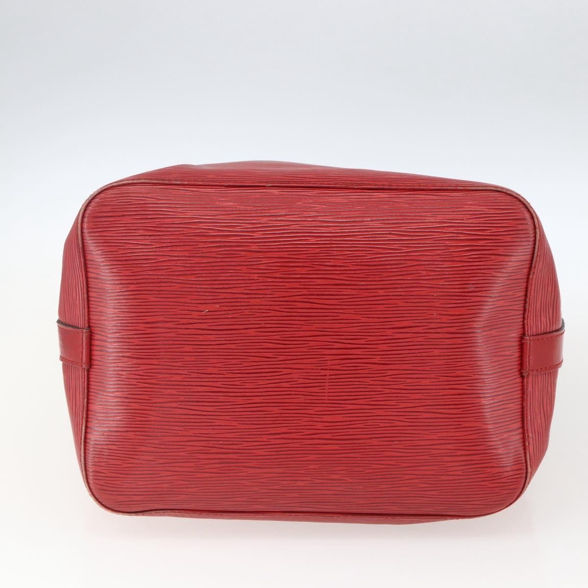 Louis Vuitton Petit Noe Epi Leather Red Leather Shoulder Bag Bag (Pre-Owned)