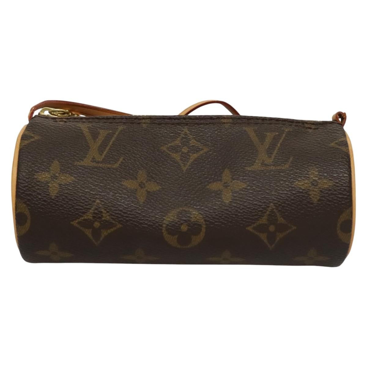 Louis Vuitton Papillon Pochette Monogram Canvas Brown Canvas Bag (Pre-Owned)