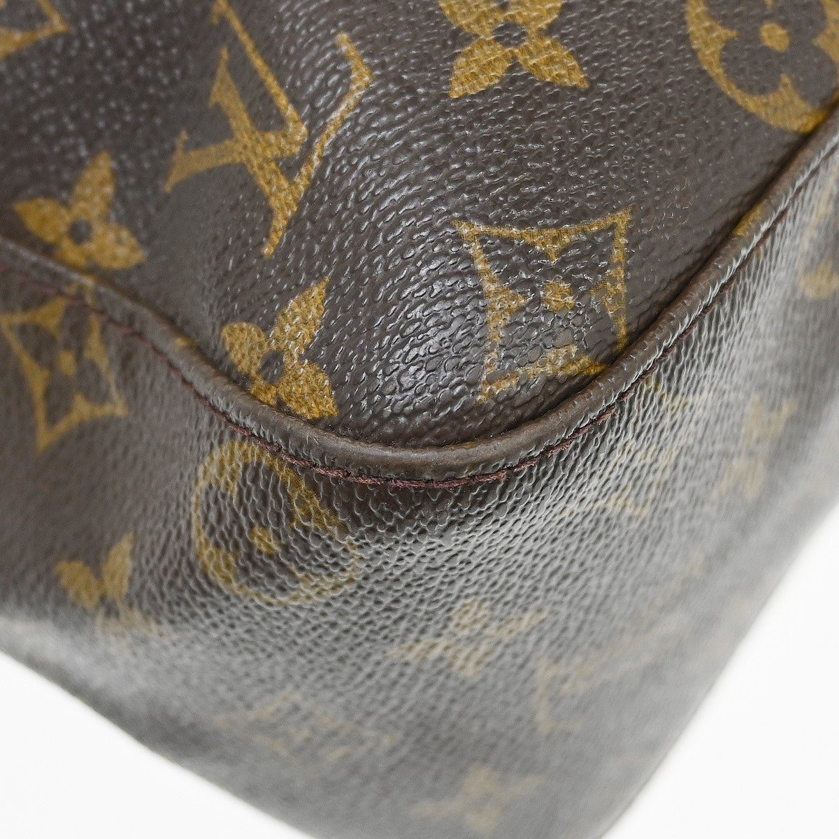 Louis Vuitton Monogram Looping Monogram Canvas Brown Canvas Shoulder Bag Bag (Pre-Owned)