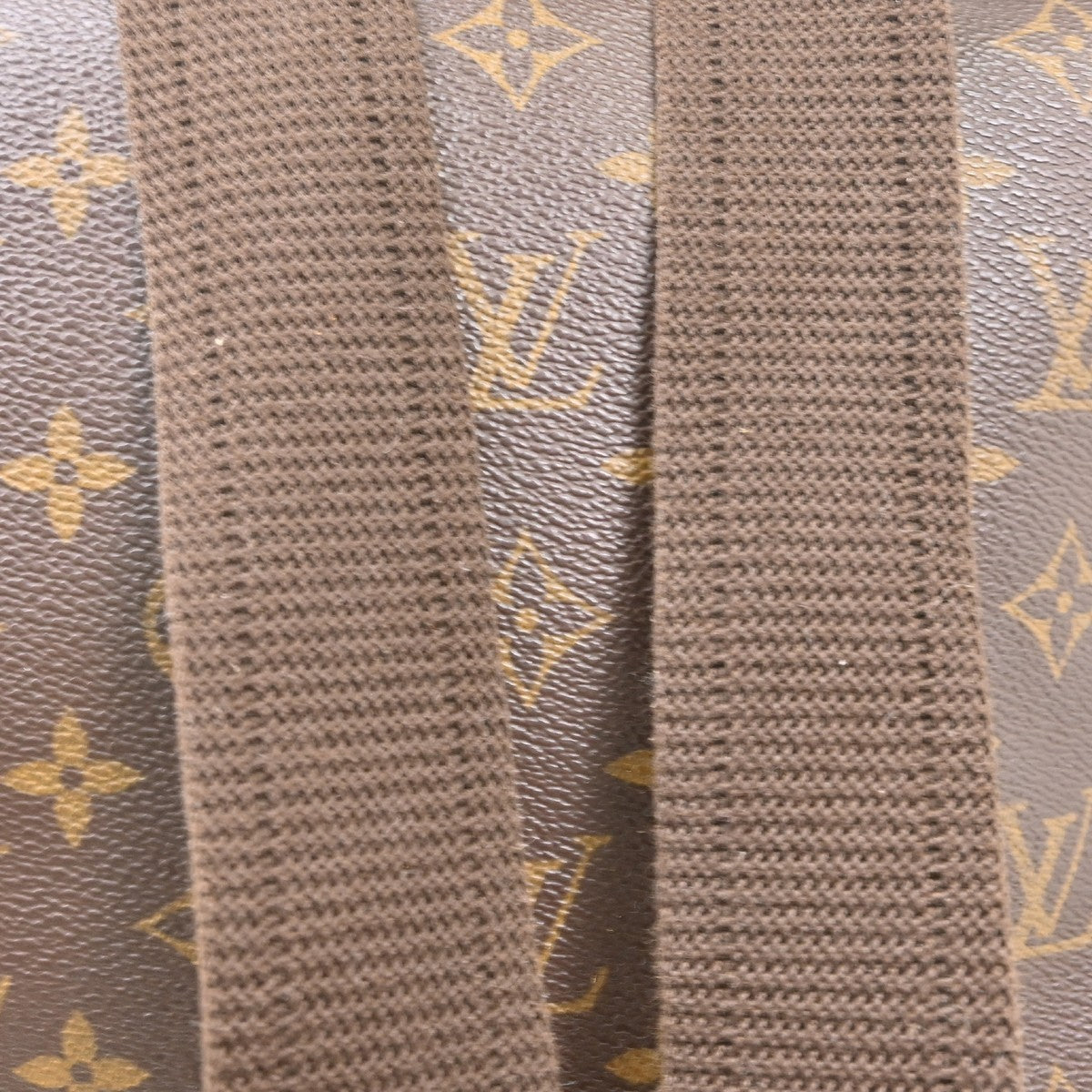 Louis Vuitton Vintage Montsouris Monogram Canvas Brown Canvas Backpack Bag (Pre-Owned)