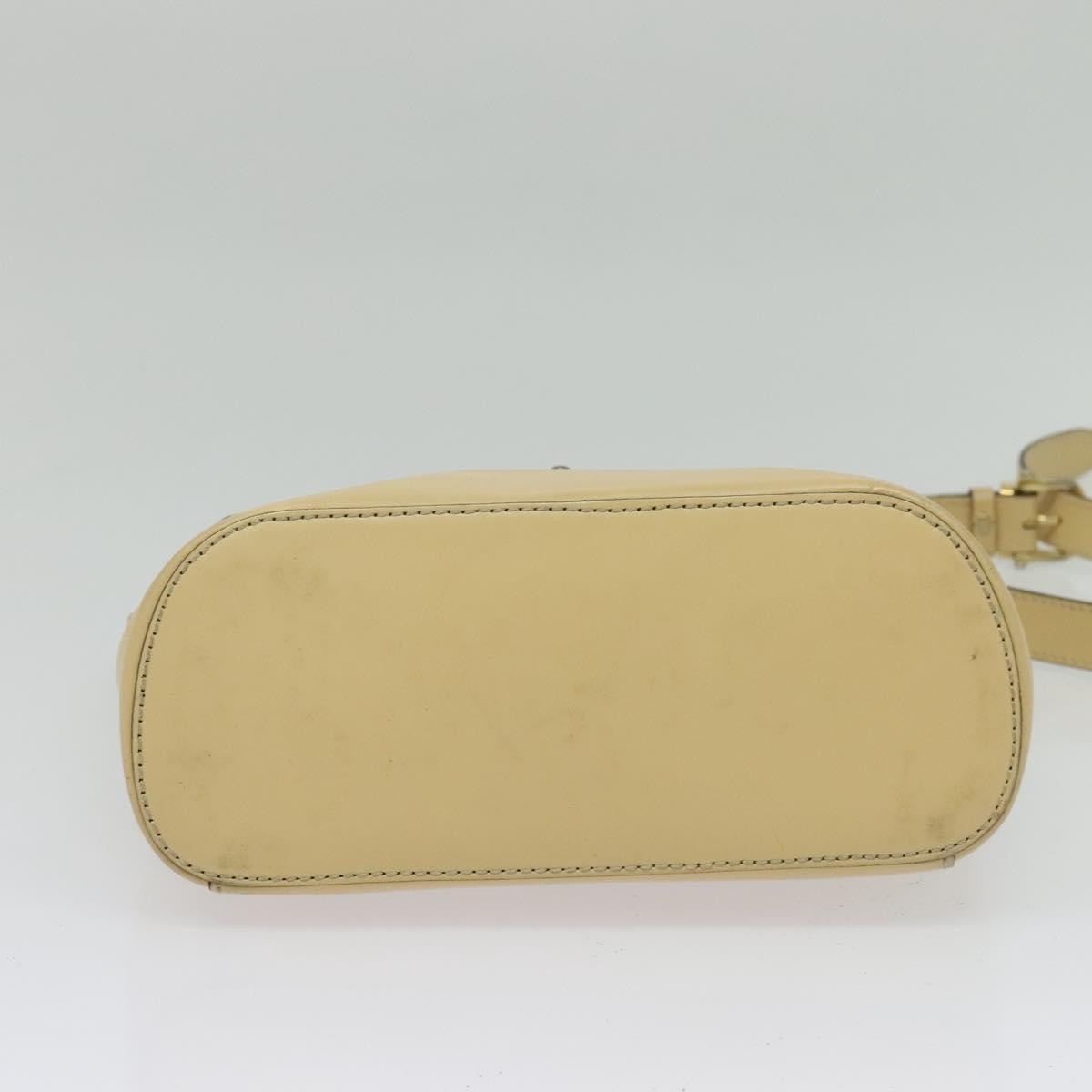 Celine Shoulder Leather Beige Leather Bag (Pre-Owned)