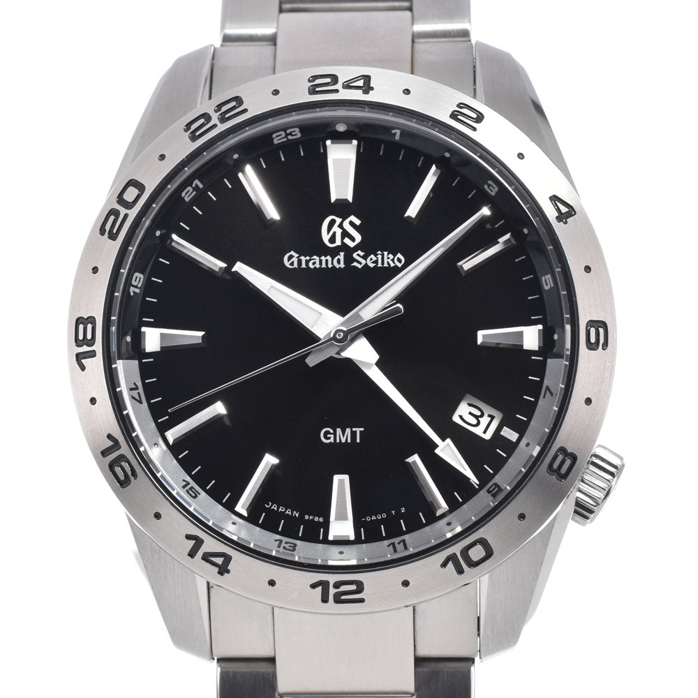 Grand Seiko Heritage Gmt Quartz Stainless Steel Watch (Pre-Owned)