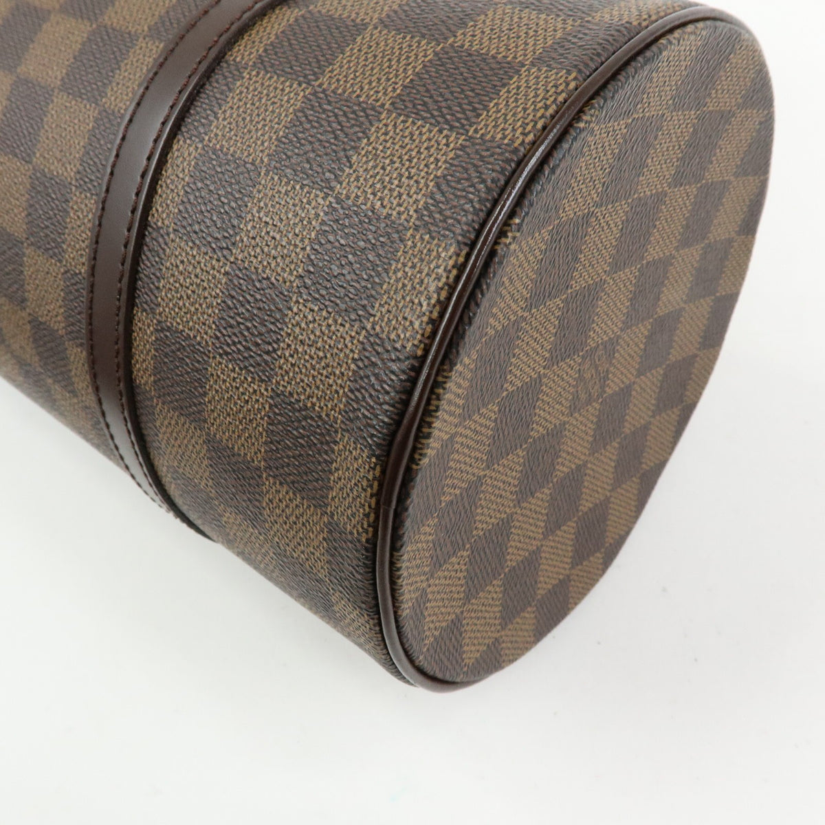 Louis Vuitton Papillon Damier Ebene Brown Canvas Handbag (Pre-Owned)