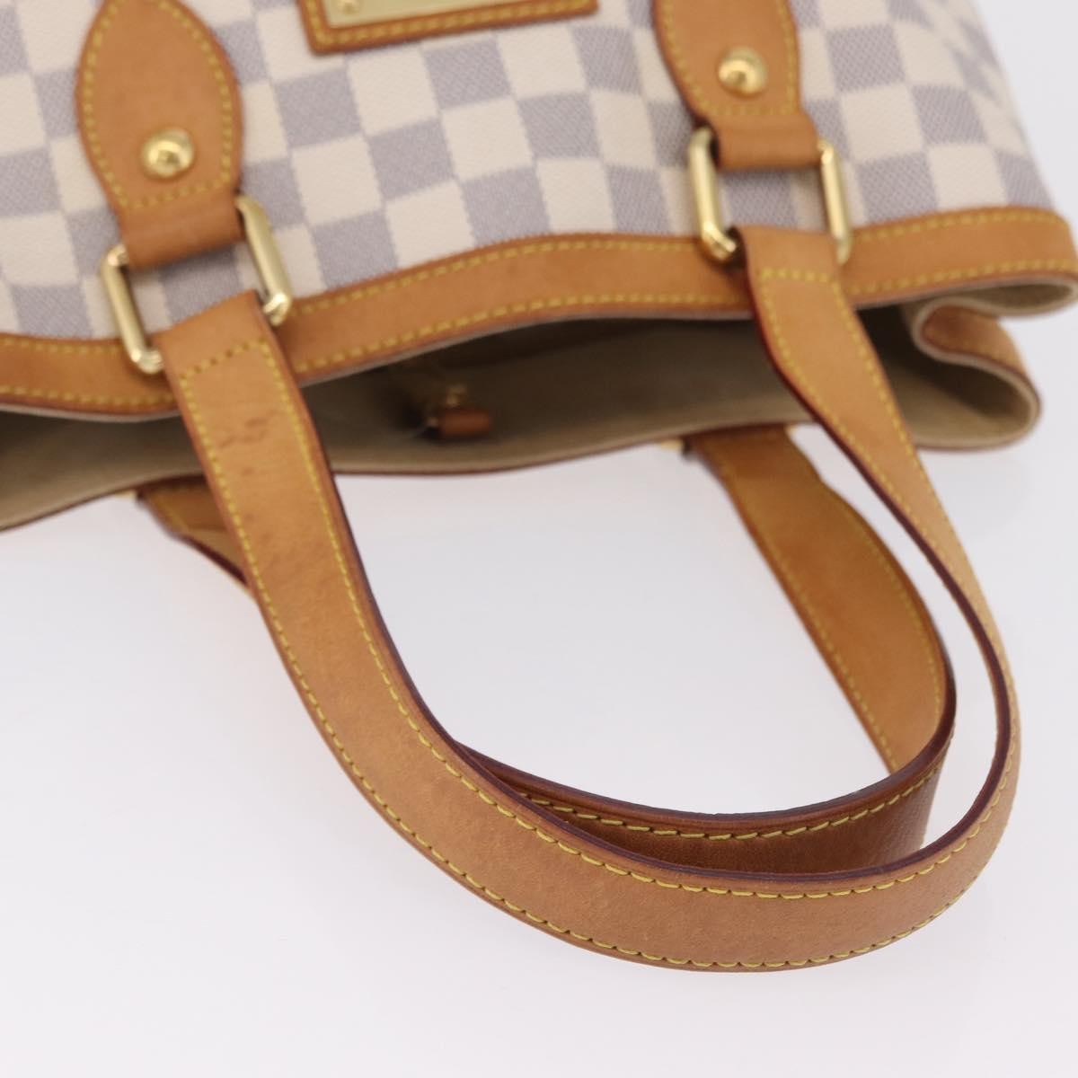 Louis Vuitton Hampstead Damier Beige Canvas Handbag (Pre-Owned)