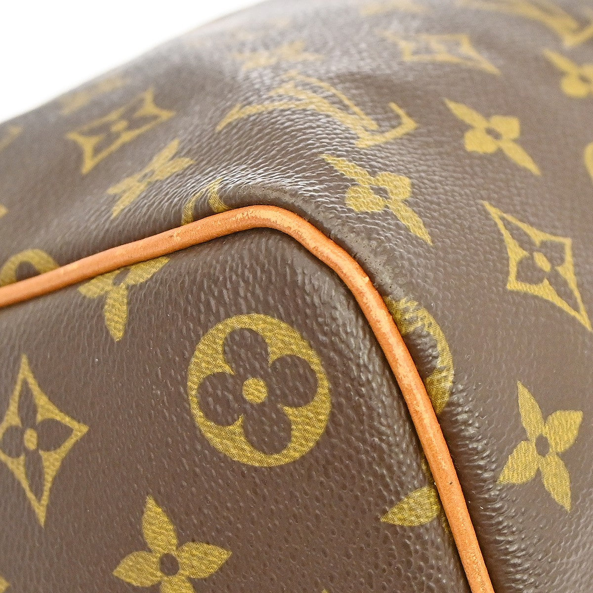 Louis Vuitton Keepall Monogram Canvas Brown Canvas Travel Bag Bag (Pre-Owned)