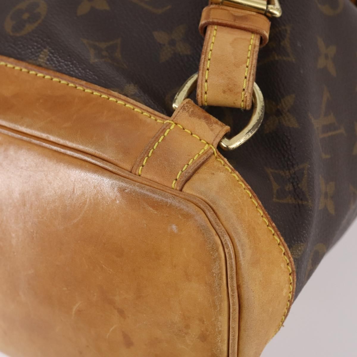Louis Vuitton Vintage Montsouris Monogram Canvas Brown Canvas Backpack Bag (Pre-Owned)